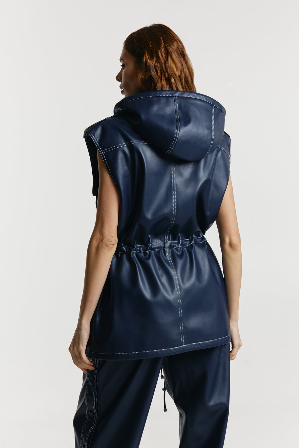 Eco-leather vest «Kulisa»