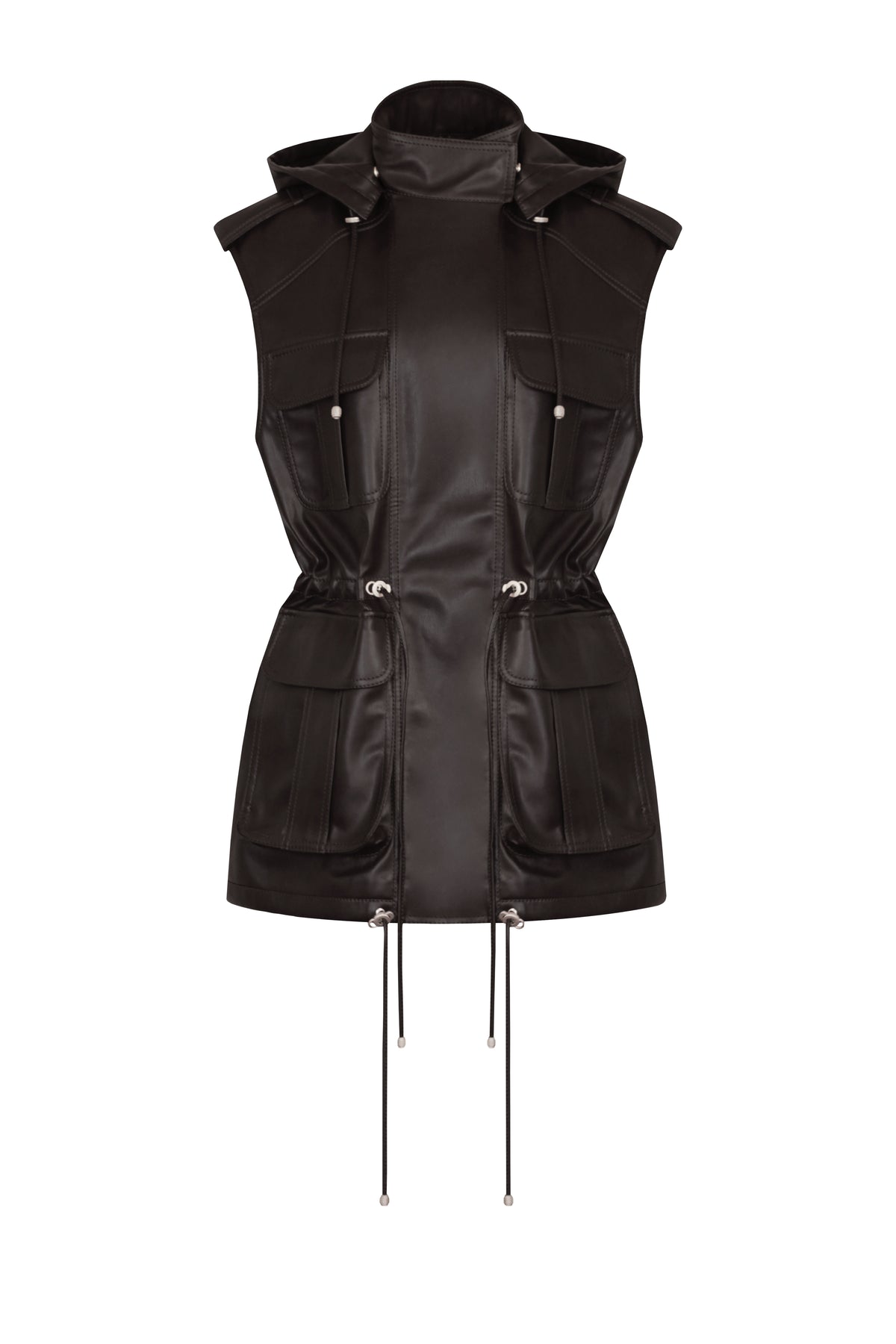 "Kulisa" eco-leather vest