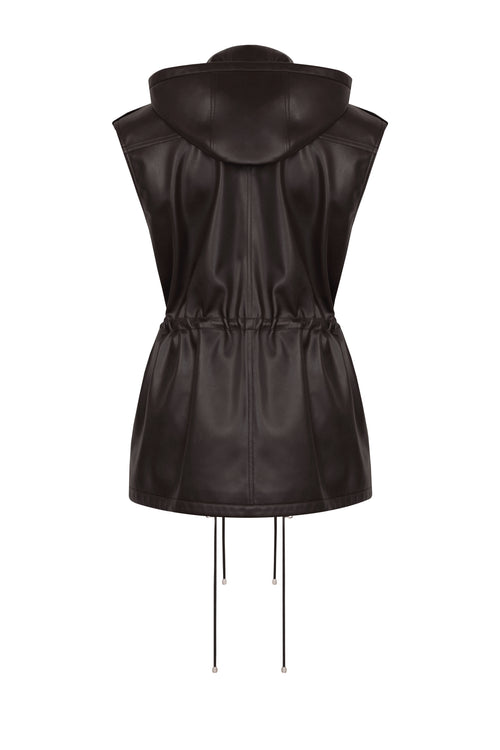 "Kulisa" eco-leather vest