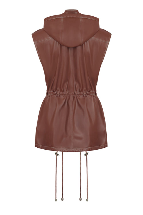 "Kulisa" eco-leather vest