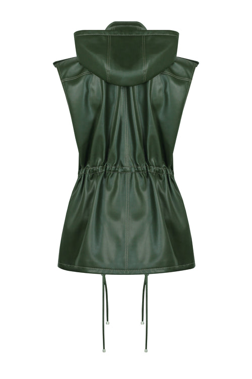 "Kulisa" eco-leather vest